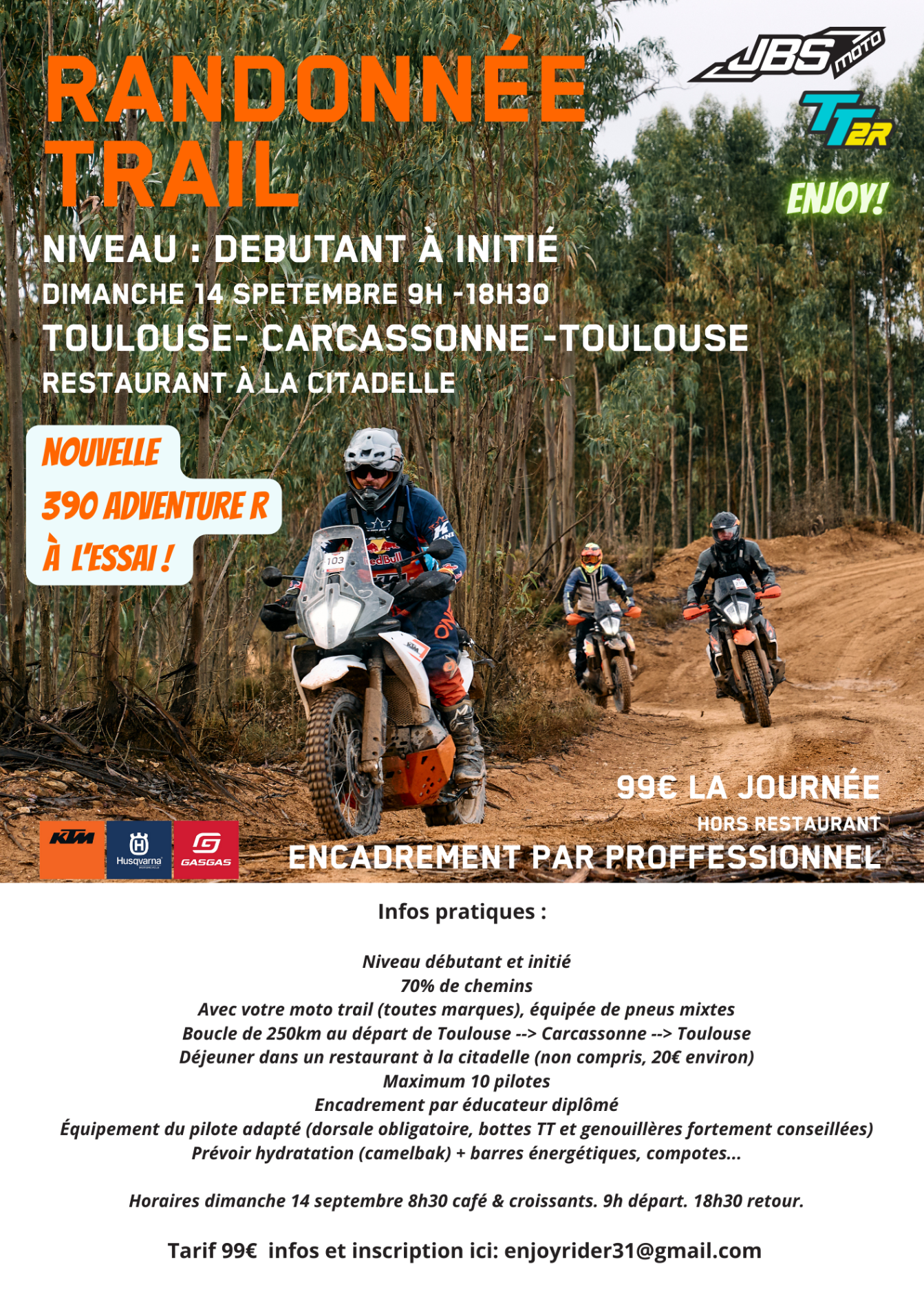 Randonnée Trail off-road - Dimanche 14 septembre 2025