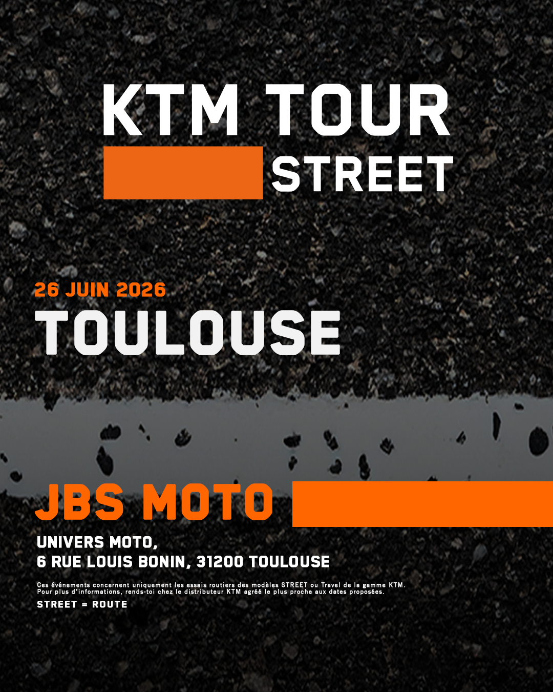 KTM & Husqvarna Tour 2026