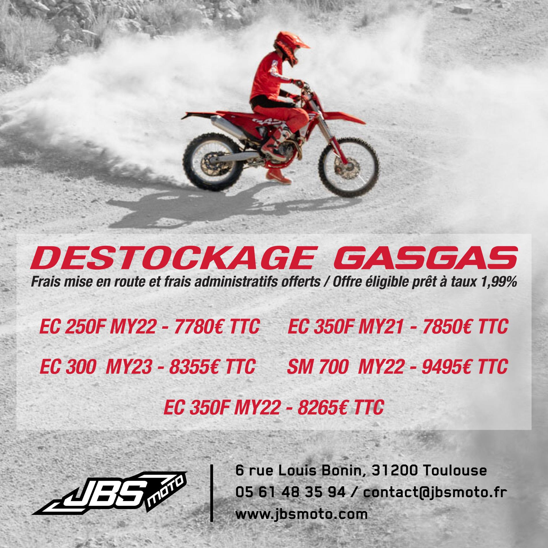 Destockage GasGas Enduro & SM