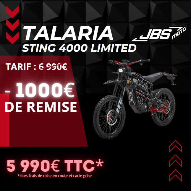 [PROMO] - TALARIA STING 4000 LIMITED NEUF