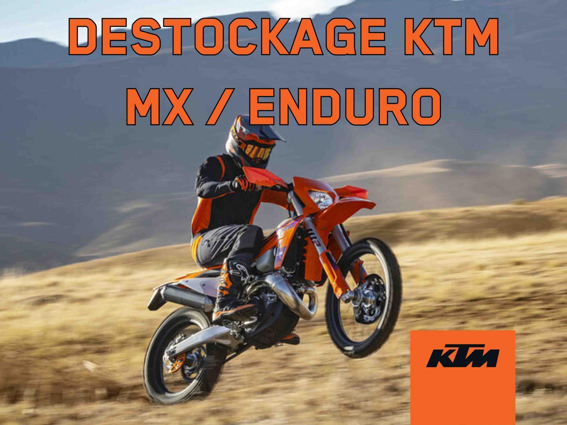 DESTOCKAGE KTM - MX / ENDURO